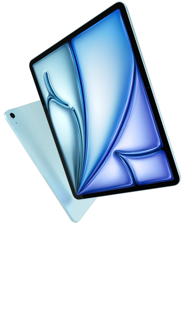 iPad Air: вид спереди и сзади
